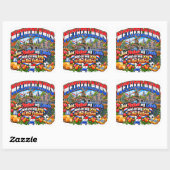 Nederland sticker (Vel)