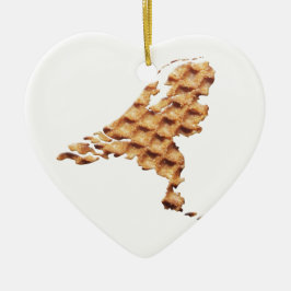 Nederland Stroopwafelland Keramisch Ornament