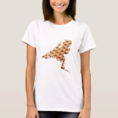 Nederland Stroopwafelland T-shirt (Voorkant)