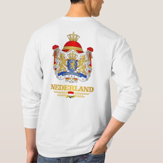 Nederland T-shirt (Achterkant)