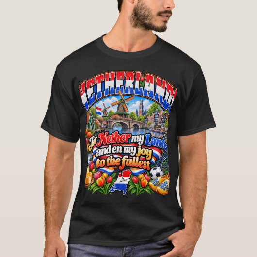 Nederland T-shirt (Voorkant)