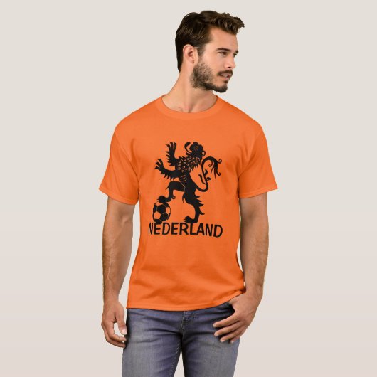 Nederland T-shirt - Holland Soccer Shirt (Voorkant volledig)