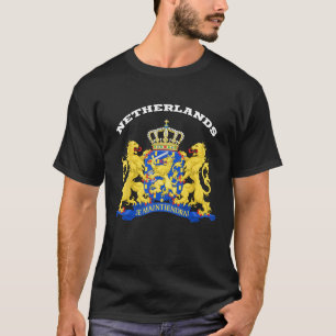Nederland T-shirt Wapen T-shirt Vlag souvenir