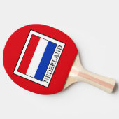 Nederland Tafeltennisbatje (Zijkant)