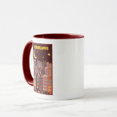 Nederland te nacht mok (Voorkant links)