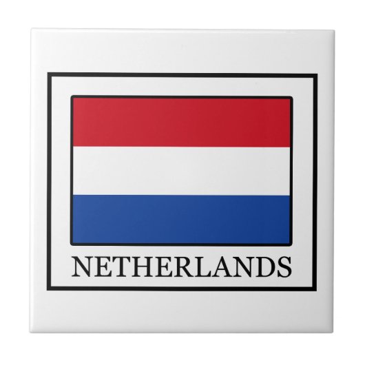 Nederland Tegeltje (Voorkant)
