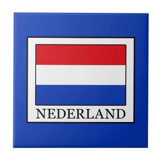Nederland Tegeltje (Voorkant)