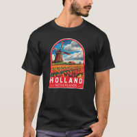 Nederland Travel Art Vintage