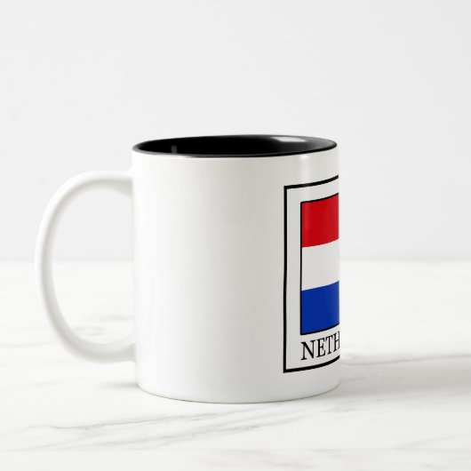 Nederland Tweekleurige Koffiemok (Links)