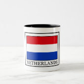 Nederland Tweekleurige Koffiemok (Center)