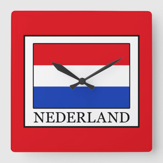 Nederland Vierkante Klok (Voorkant)