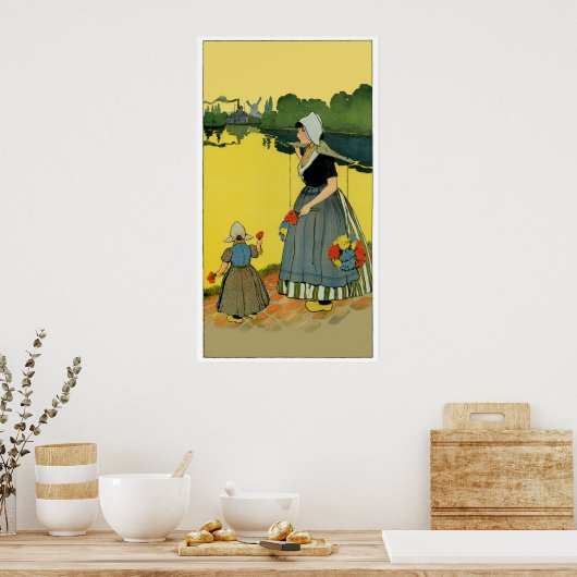 Nederland Vintage Poster (Keuken)
