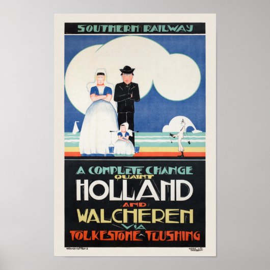 Nederland Vintage Poster 1924 (Voorkant)