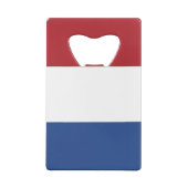 Nederland Vlag bocnt Creditkaart Flessenopener (Achterkant)