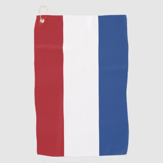Nederland Vlag gtcnt Golfhanddoek (Voorkant)