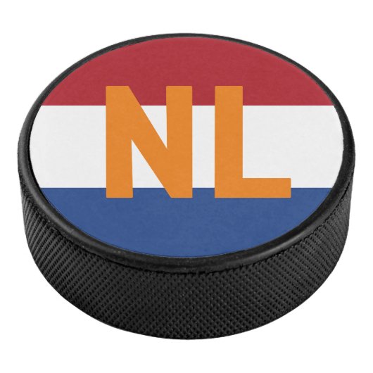 Nederland - vlag/NL Hockey Puck (3/4)