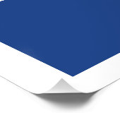 Nederland - vlag/NL Perfect Poster (Hoek)