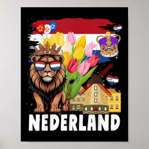 Nederland Vlag Outfit Idee Voor Kinderen & Konings Poster