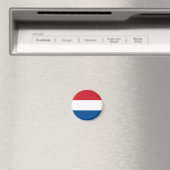 Nederland Vlag Souvenir Modern Magneet (Insitu (Vaatwasser))