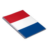Nederland Vlag Souvenir Modern Notitieboek (Rechterzijde)