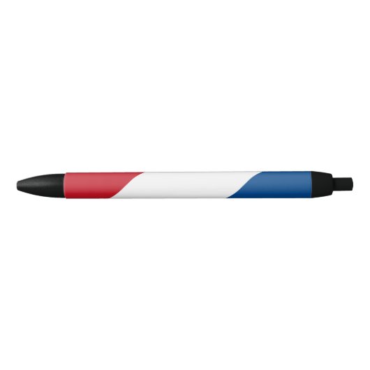 Nederland Vlag Souvenir Modern Zwarte Inkt Pen (Voorkant)