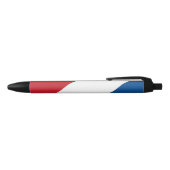 Nederland Vlag Souvenir Modern Zwarte Inkt Pen (Bovenkant)