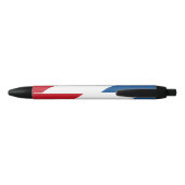 Nederland Vlag Souvenir Modern Zwarte Inkt Pen (Achterkant)