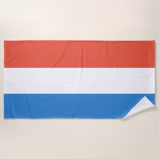 Nederland vlag strandlaken (Voorkant)