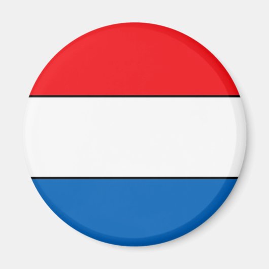 Nederland vlag T-shirts en geschenken Magneet (Voorkant)