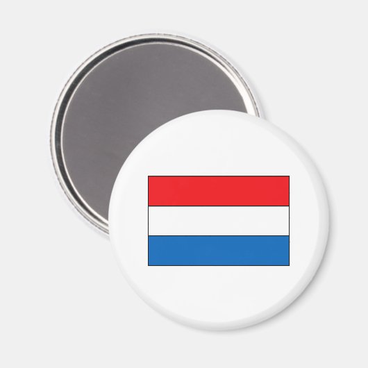 Nederland vlag T-shirts en geschenken Magneet (Voorkant / Achterkant)