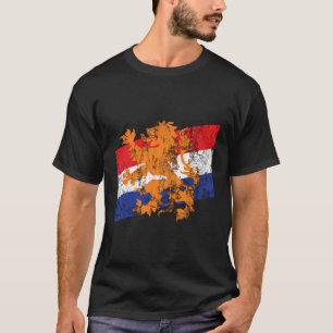Nederland Voetbal Jersey Stijl Holland Neth T-shirt