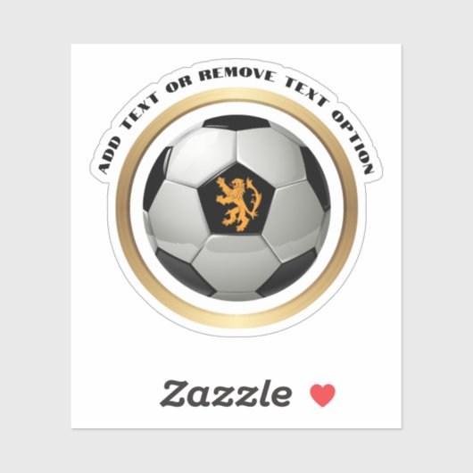 Nederland Voetbal Sport Sticker (Vel)