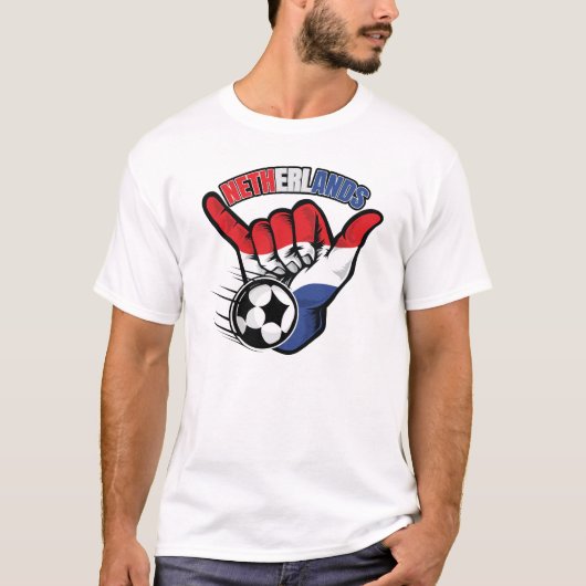 Nederland Voetbal T-shirt (Voorkant)