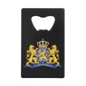 Nederland Wapen op bk-bocnt Creditkaart Flessenopener (Achterkant)