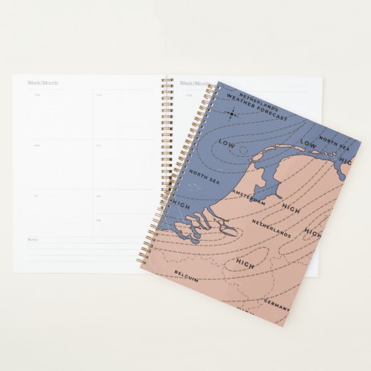 Nederland weerbericht planner (Display)