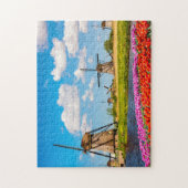 Nederland Windmills Legpuzzel (Verticaal)