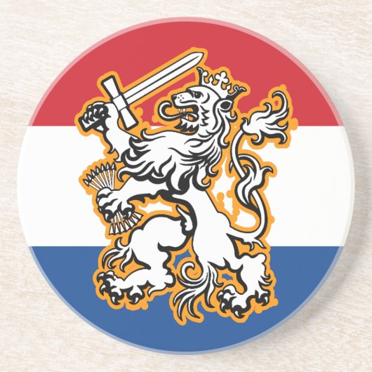 Nederland Zandsteen Onderzetter (Voorkant)