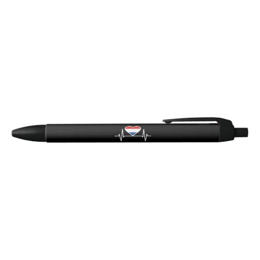 Nederland Zwarte Inkt Pen (Bovenkant)
