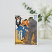 Nederlands  Adverteren Poster Laren 1917 Briefkaart (Staand voorkant)