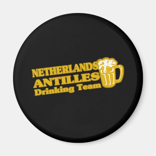 Nederlands Antillen Drink Team Magneet (Voorkant)