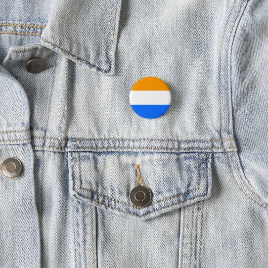 Nederlands badge - Prins vlag Ronde Button 3,2 Cm (In situ)