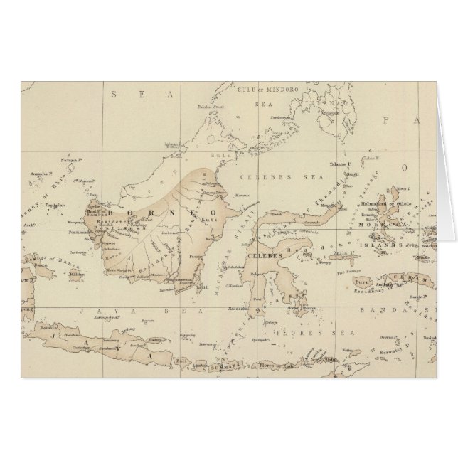 Nederlands bezit in de Indische archipel (Voorkant Horizontaal)