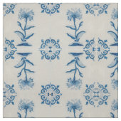 Nederlands blauw ventiel stof (Swatch)