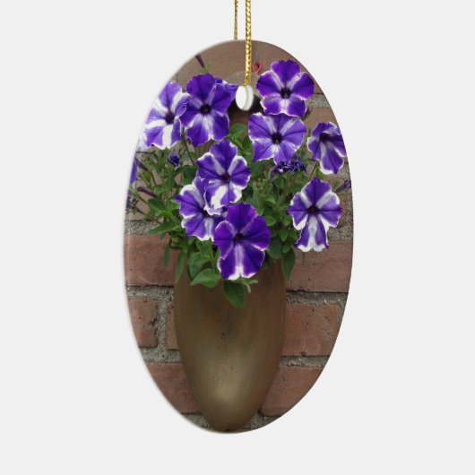 Nederlands blog met Paars blauw witboek over de mu Keramisch Ornament (Rechts)