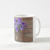 Nederlands blog met Paars blauw witboek over de mu Koffiemok (Voorkant rechts)