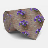 Nederlands blog met Paars blauw witboek over de mu Stropdas (Opgerold)