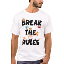 Nederlands: Breek De Regels - Streetwear Grafische