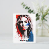 Nederlands Briefkaart - Portret - Vrouwenwereld (Staand voorkant)