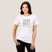 Nederlands Crossing X's en O's T-Shirt (Voorkant volledig)