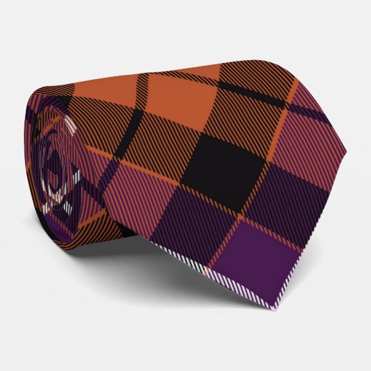 Nederlands District Tartan Stropdas (Opgerold)